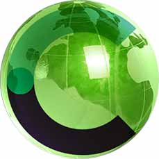 green globe